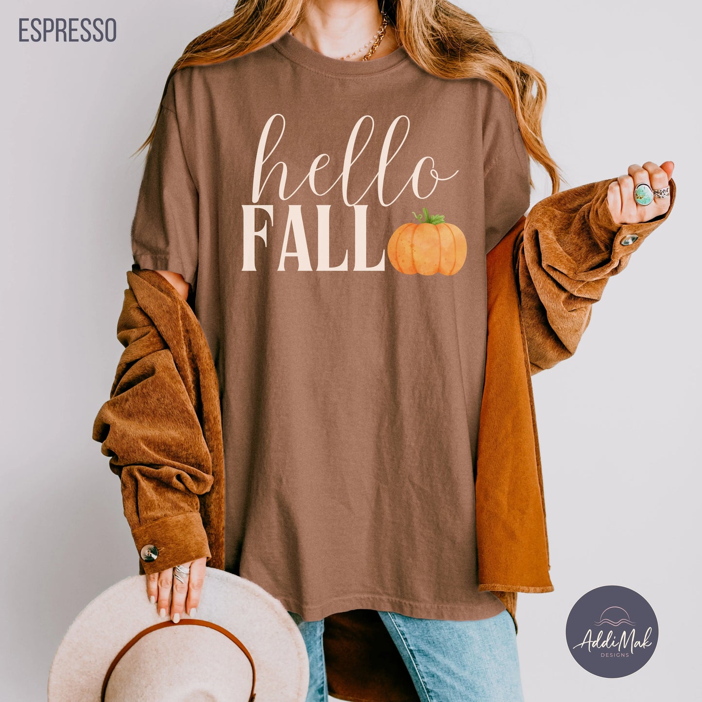 Hello Fall Shirt Printify