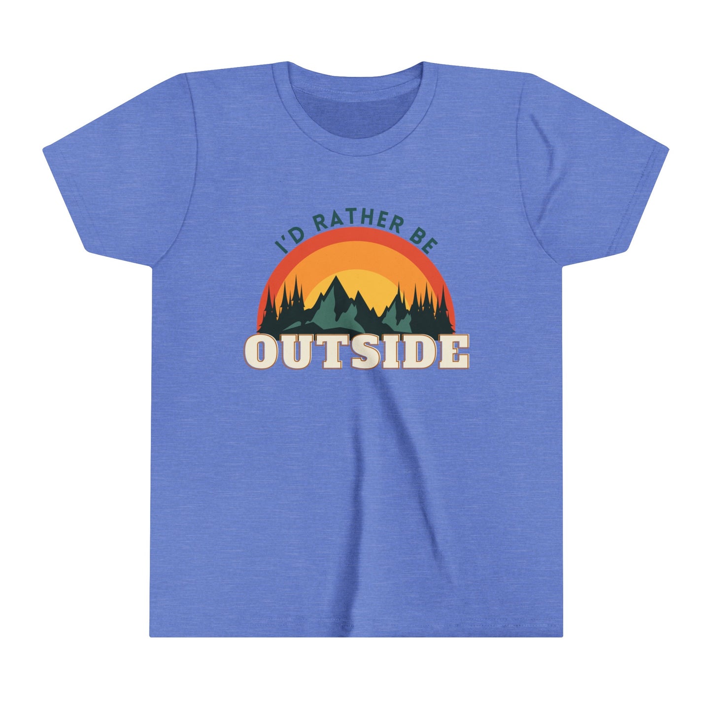 I'd Rather Be Outside Youth Shirt