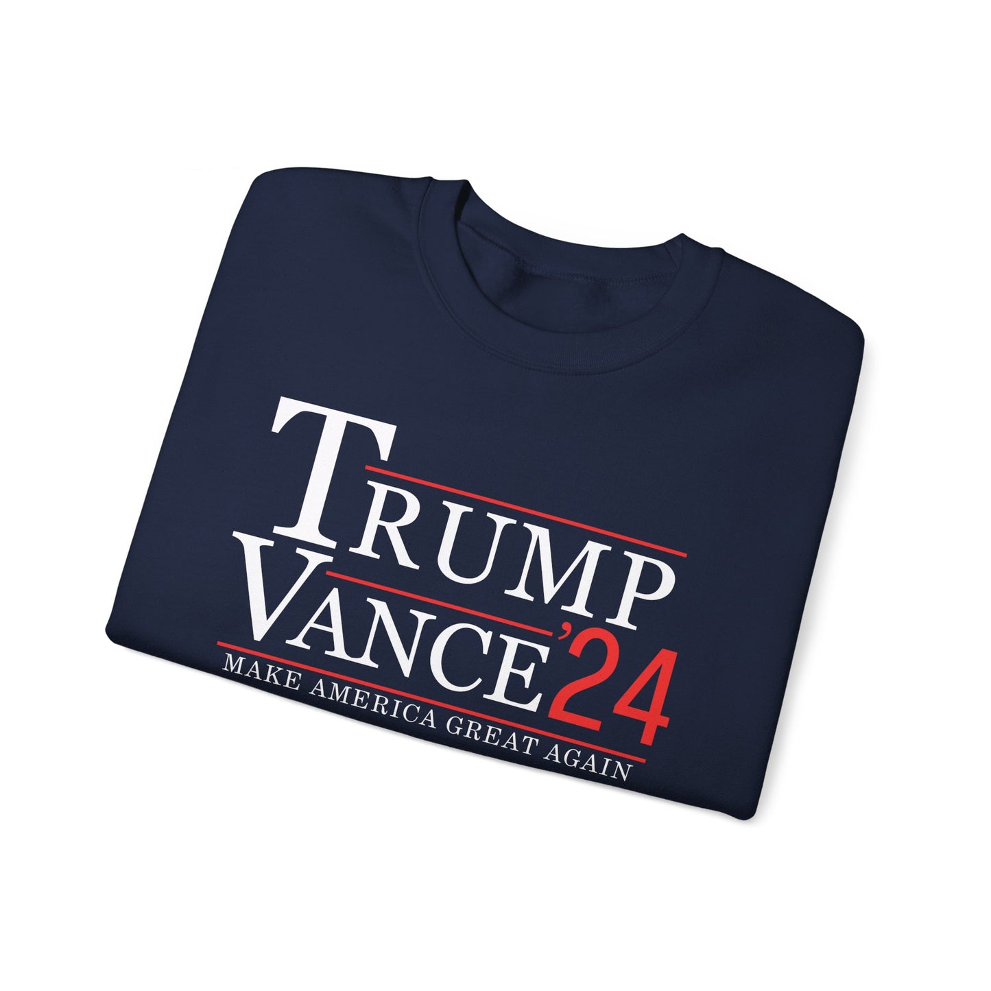 Trump-Vance 2024 Make America Great Again Political Crewneck Sweatshirt