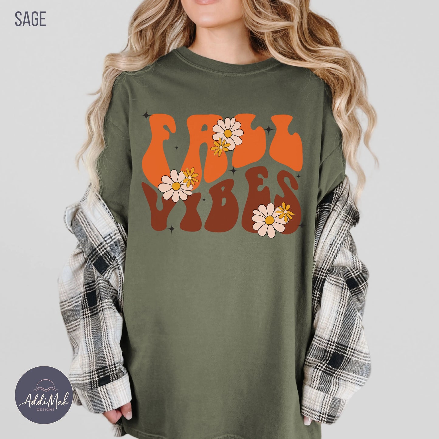 Retro Fall Vibes T-Shirt Printify