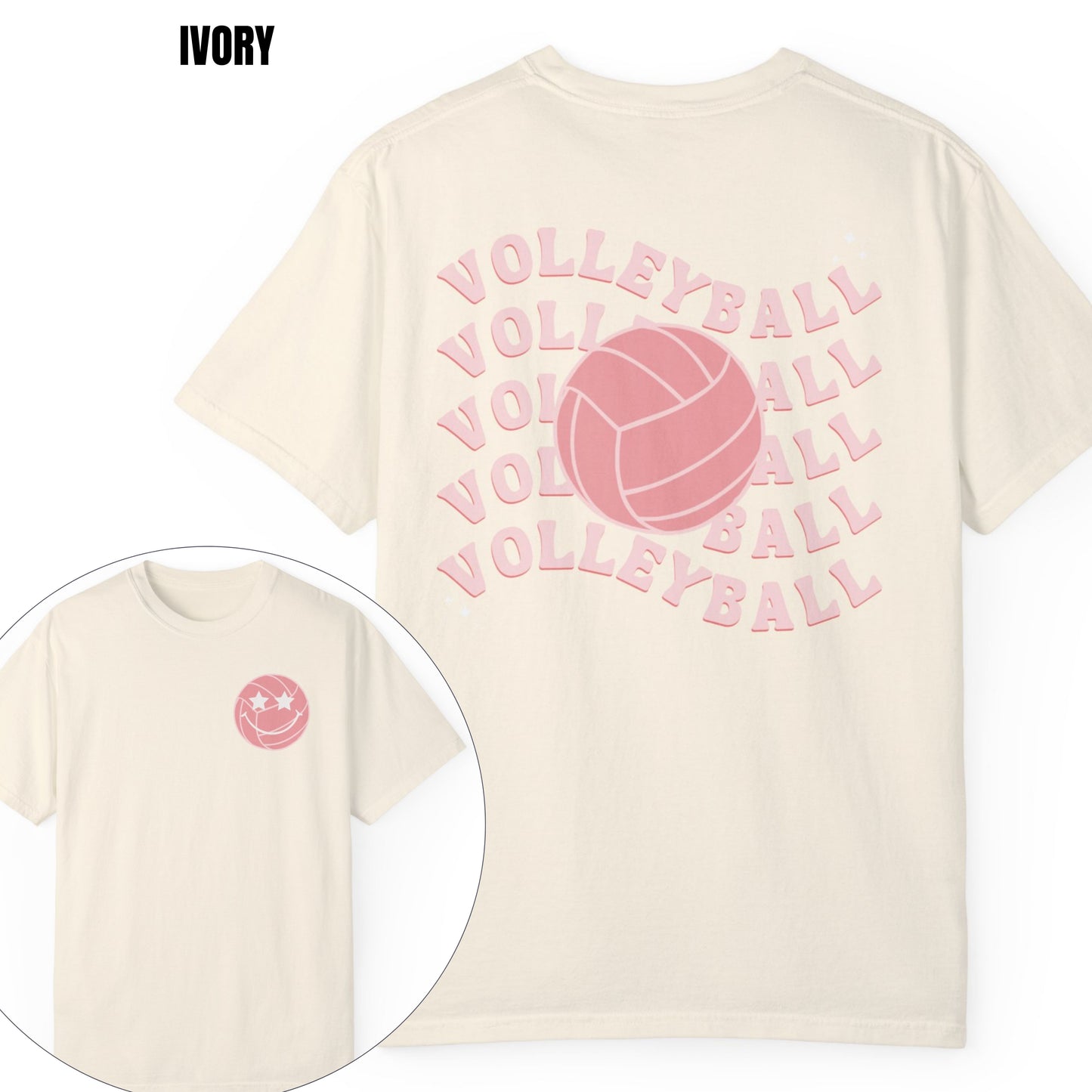 Retro Volleyball Wave Tee