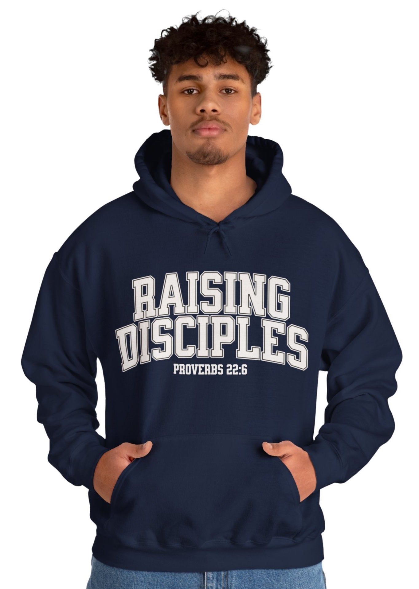 Raising Disciples - Varsity Hooded Sweatshirt