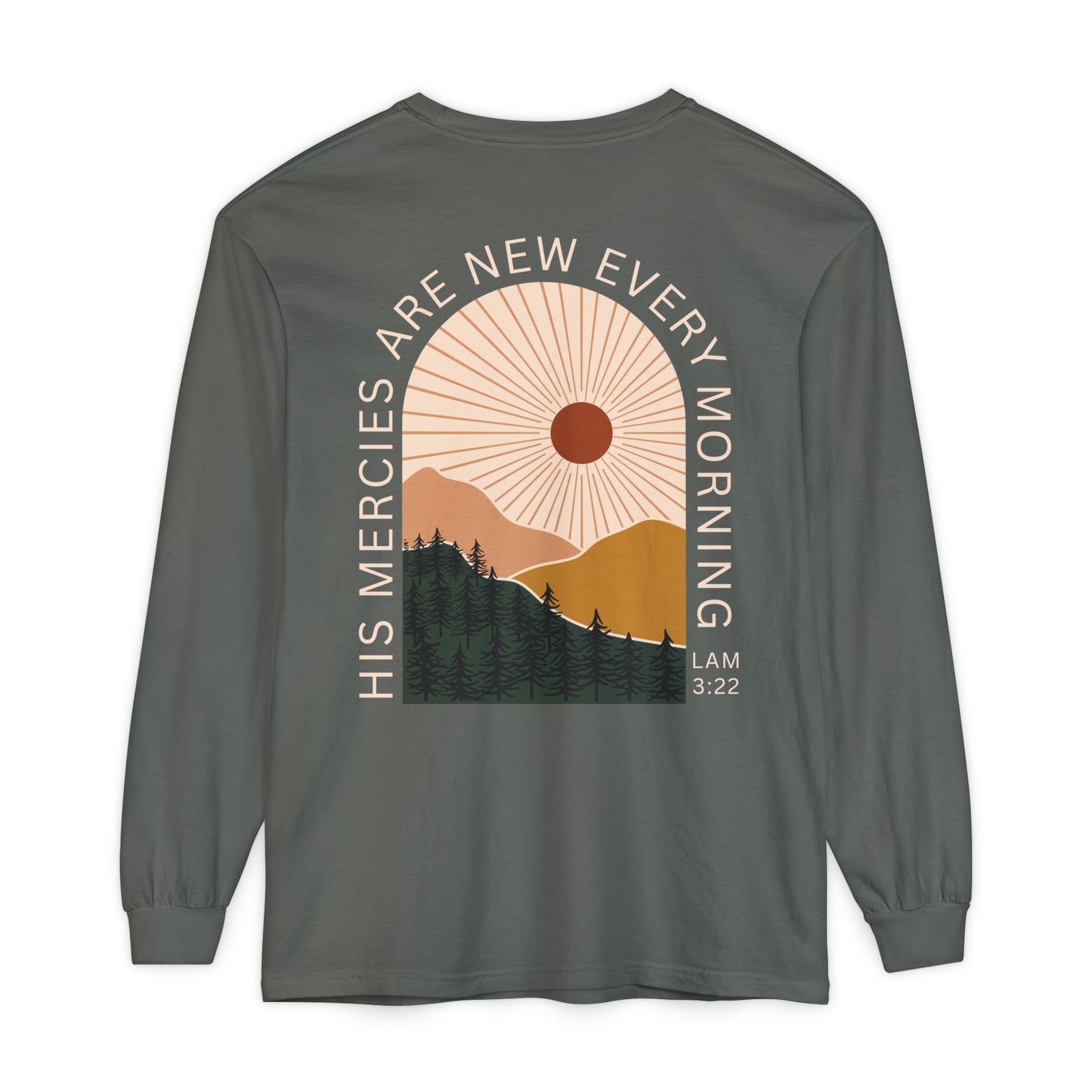 His Mercies Are New Every Morning Long Sleeve Shirt