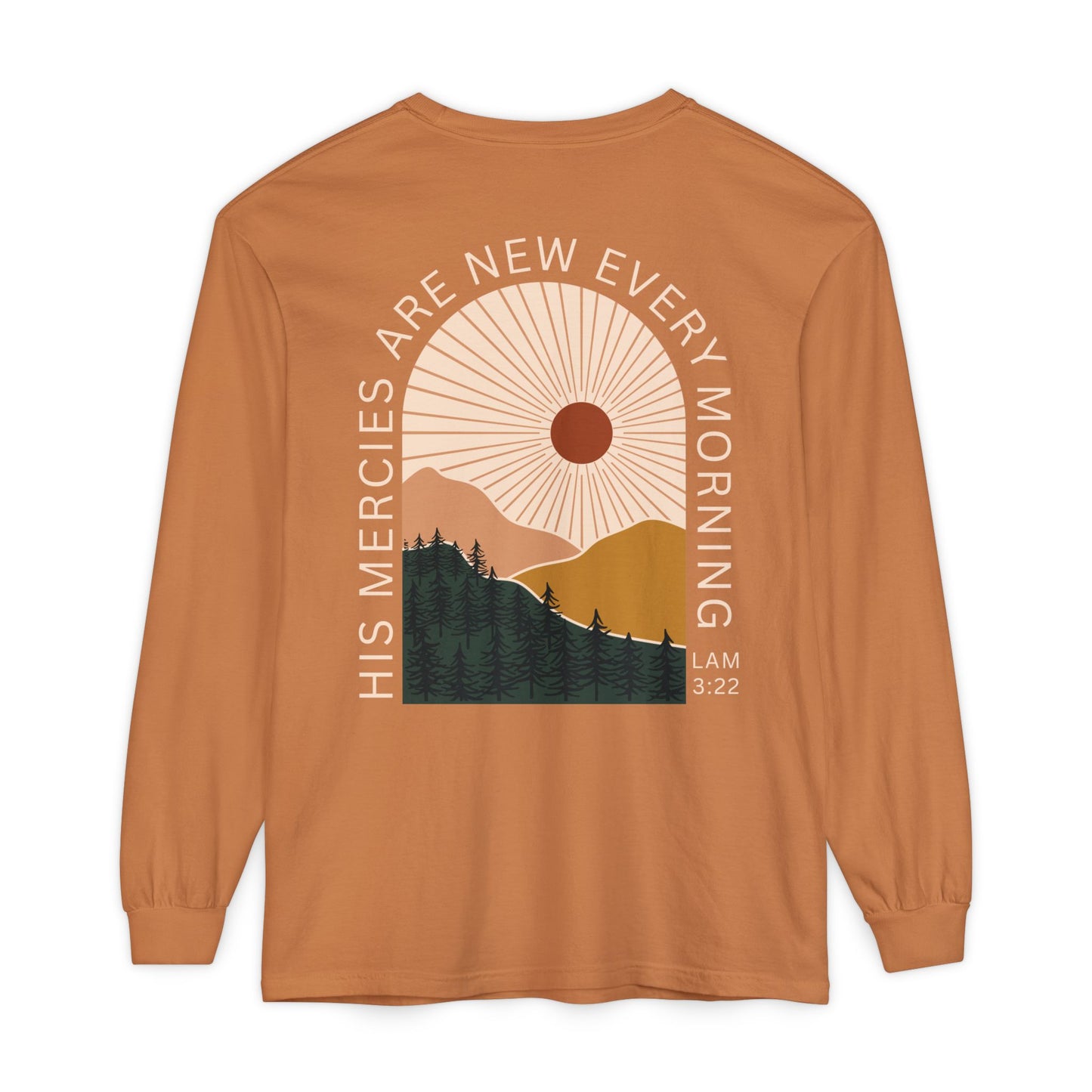 His Mercies Are New Every Morning Long Sleeve Shirt