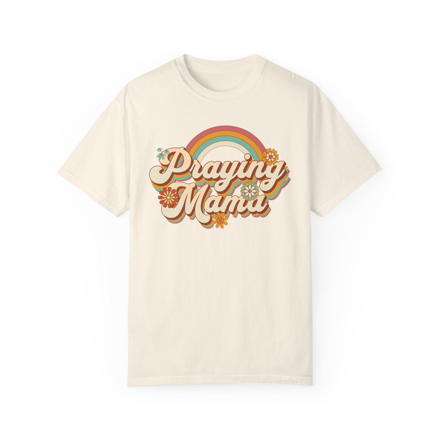 Retro Praying Mama Comfort Colors T-shirt