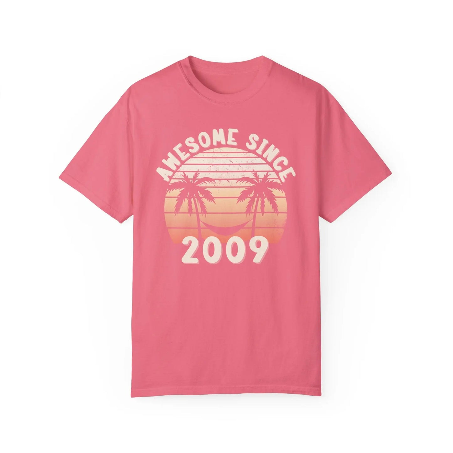 Awesome Since (Custom Birth Year) Beach Birthday Shirt Printify