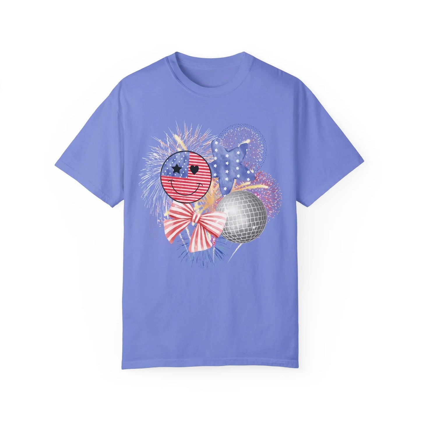 Retro 4th of July Vibes T-shirt Printify