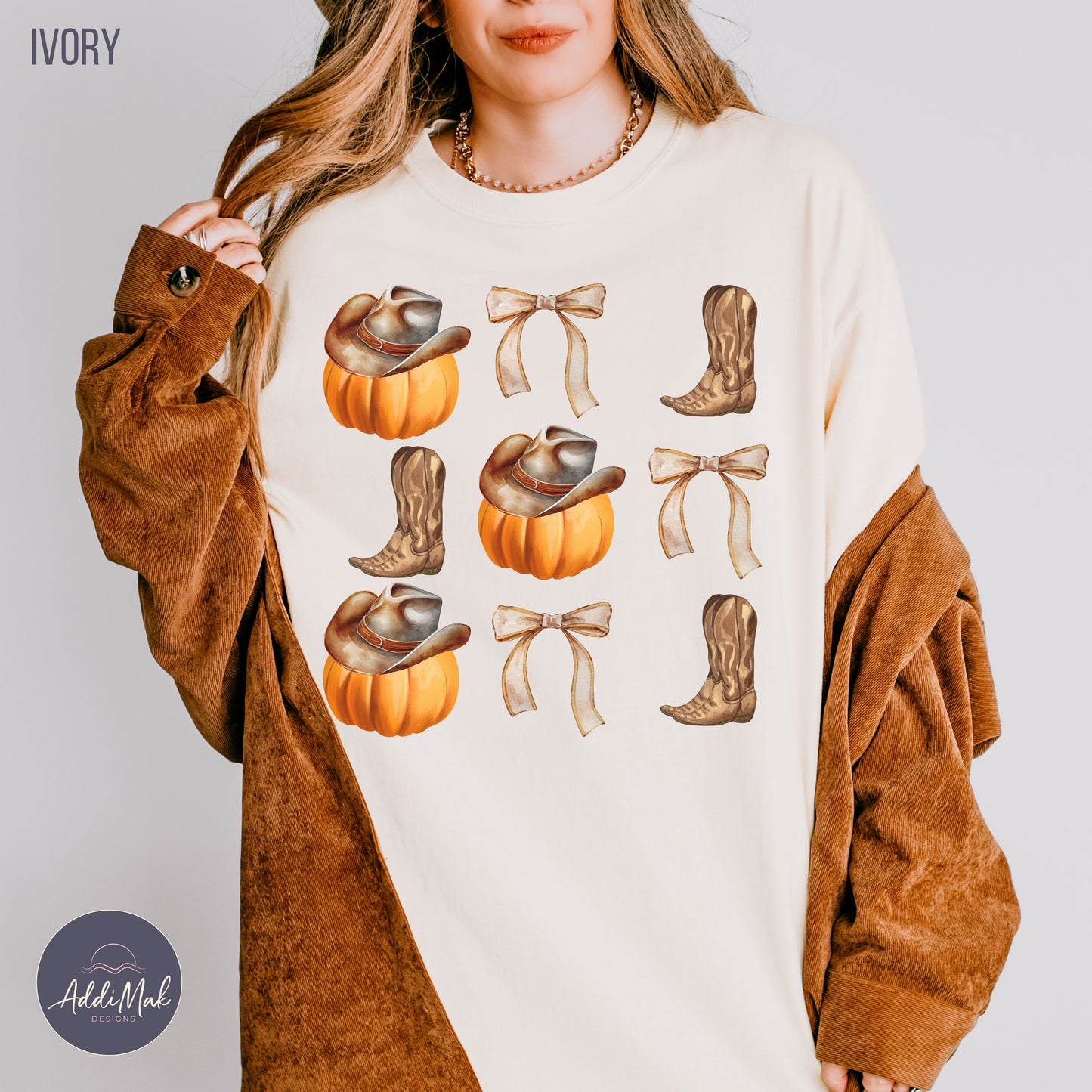 Western Fall Coquette Shirt