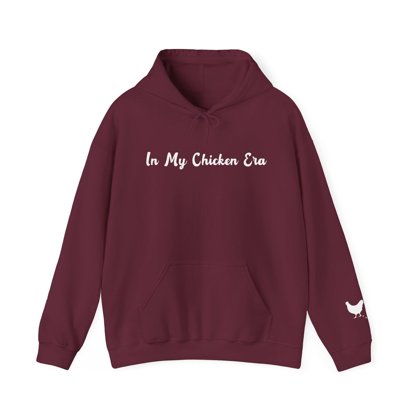 In My Chicken Era Hoodie with sleeve print