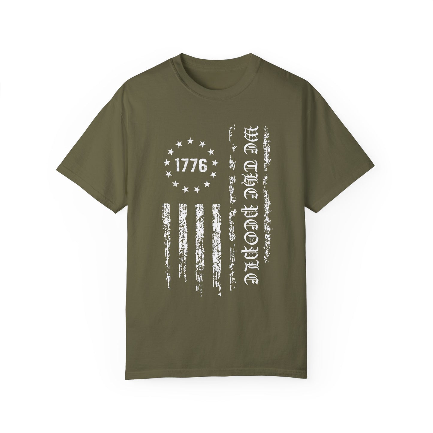 USA Distressed 1776 Flag We The People T-Shirt