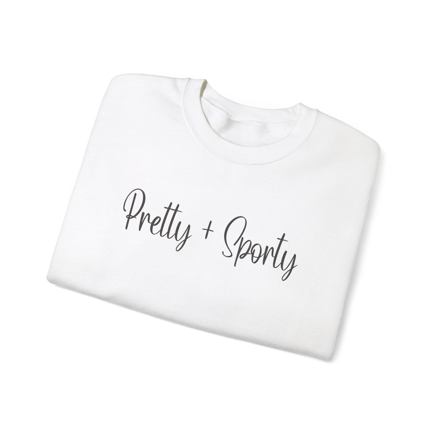 Pretty and Sporty Crewneck Sweatshirt