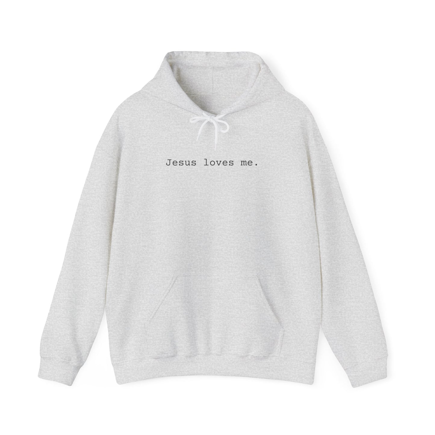 Jesus Loves Me Adult Hoodie Sweatshirt