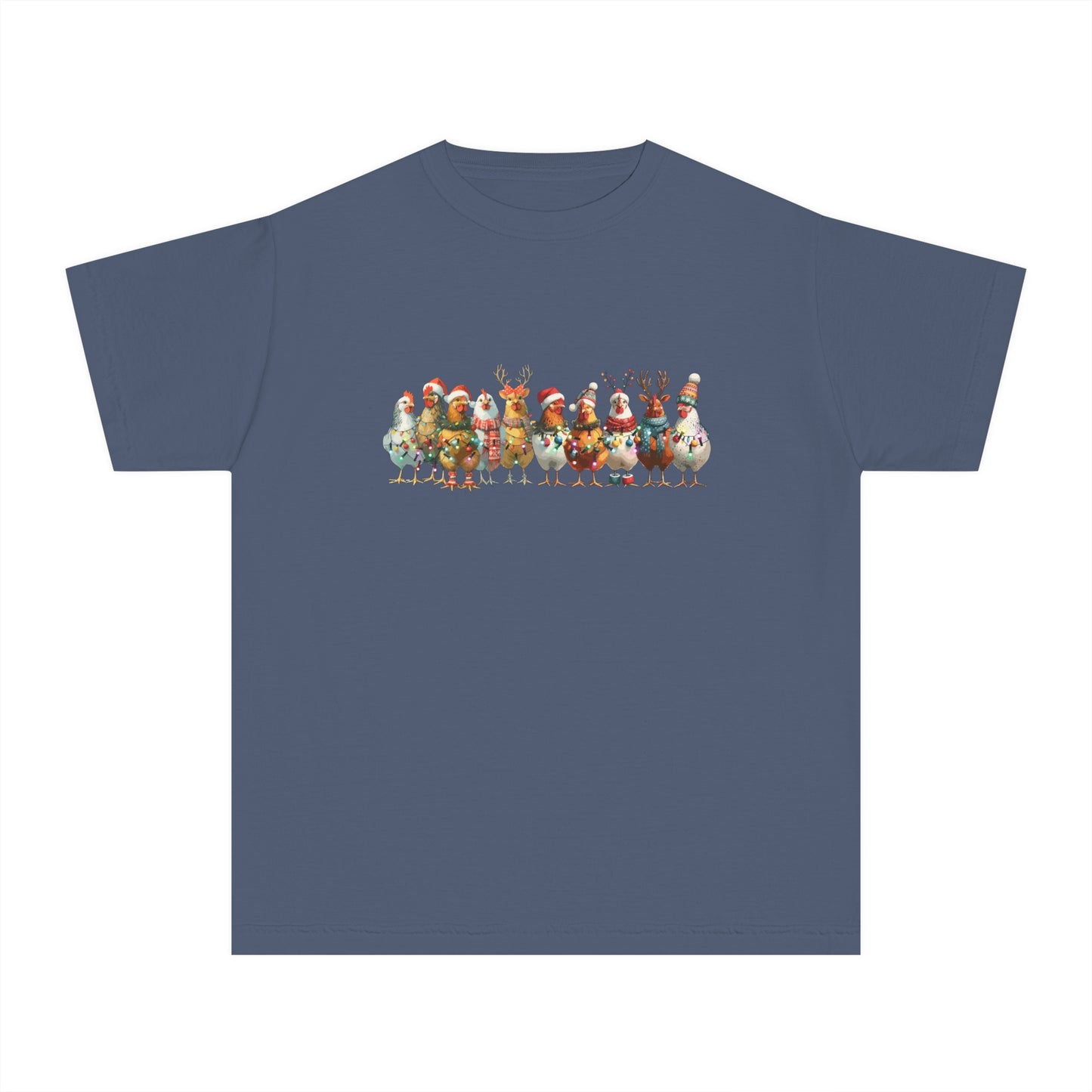 Youth Christmas Chickens T-Shirt