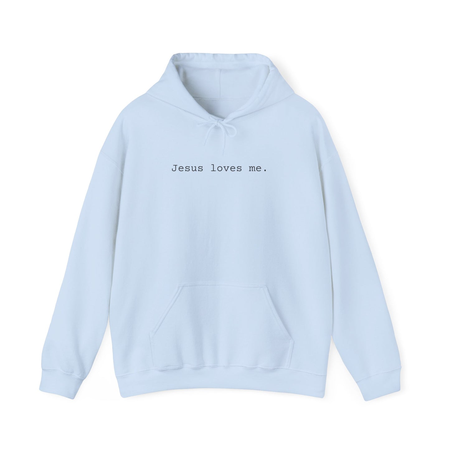 Jesus Loves Me Adult Hoodie Sweatshirt