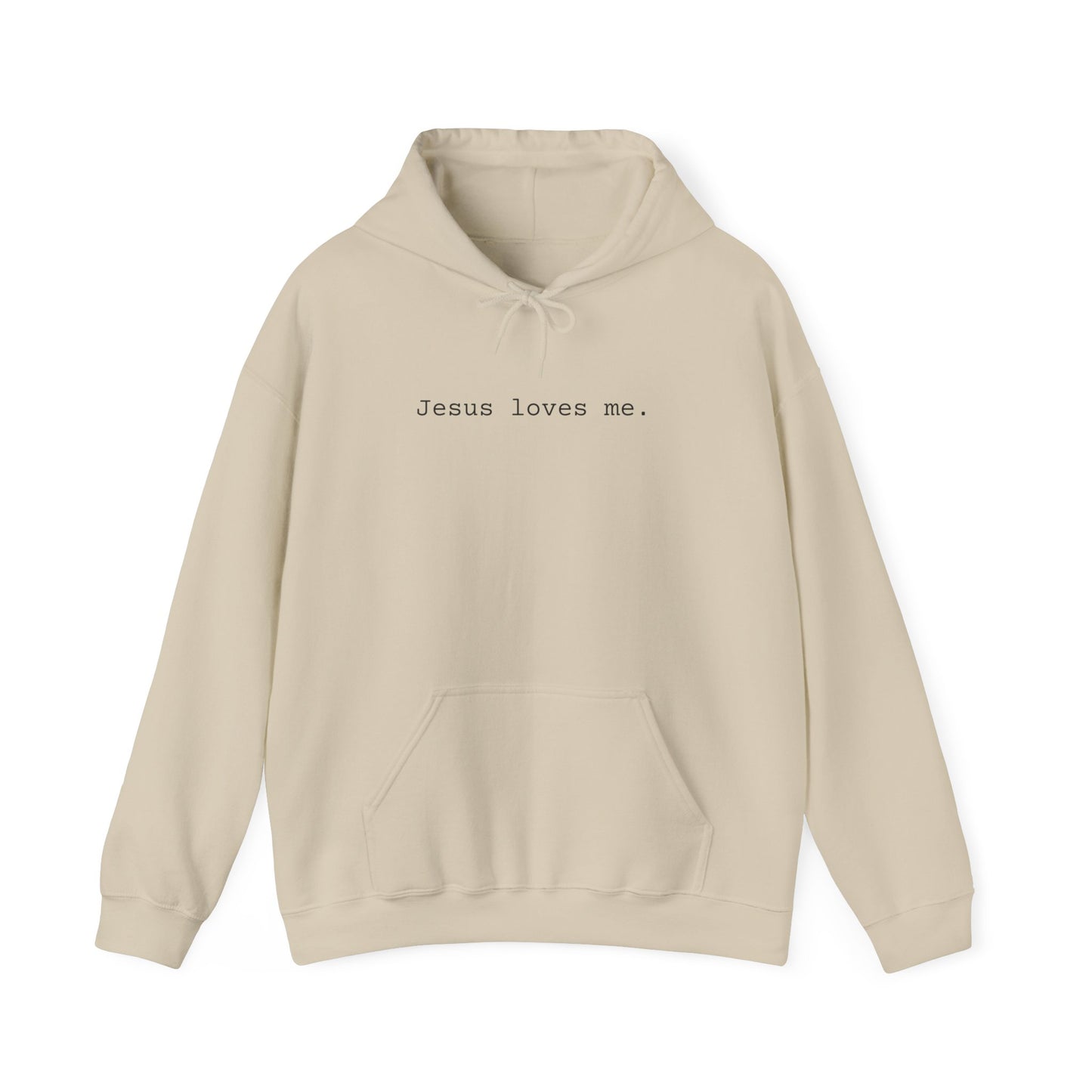 Jesus Loves Me Adult Hoodie Sweatshirt