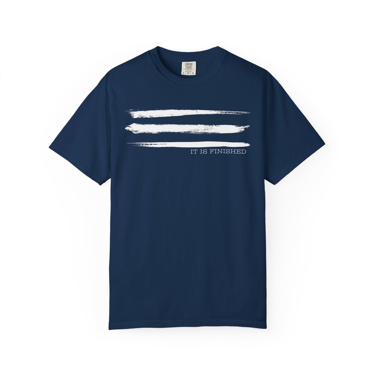 It Is Finished Men's Tshirt, Tetelestai, Christian Apparel, Jesus Tee, Gift for Him, Easter Shirt for Dad, Trendy Popular, Religious Easter