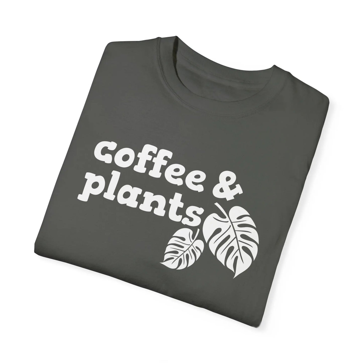 Coffee and Plants Shirt Printify