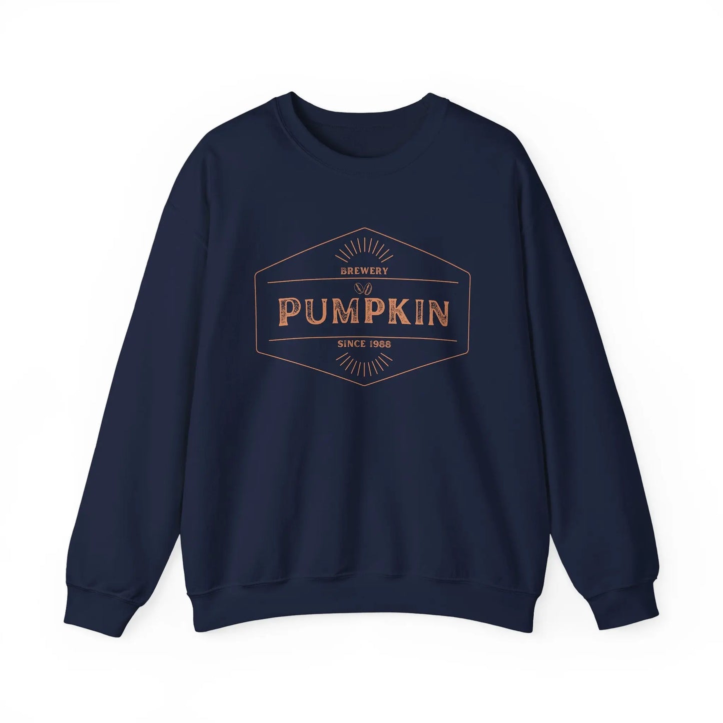 Pumpkin Brewery Fall Crewneck Sweatshirt Printify