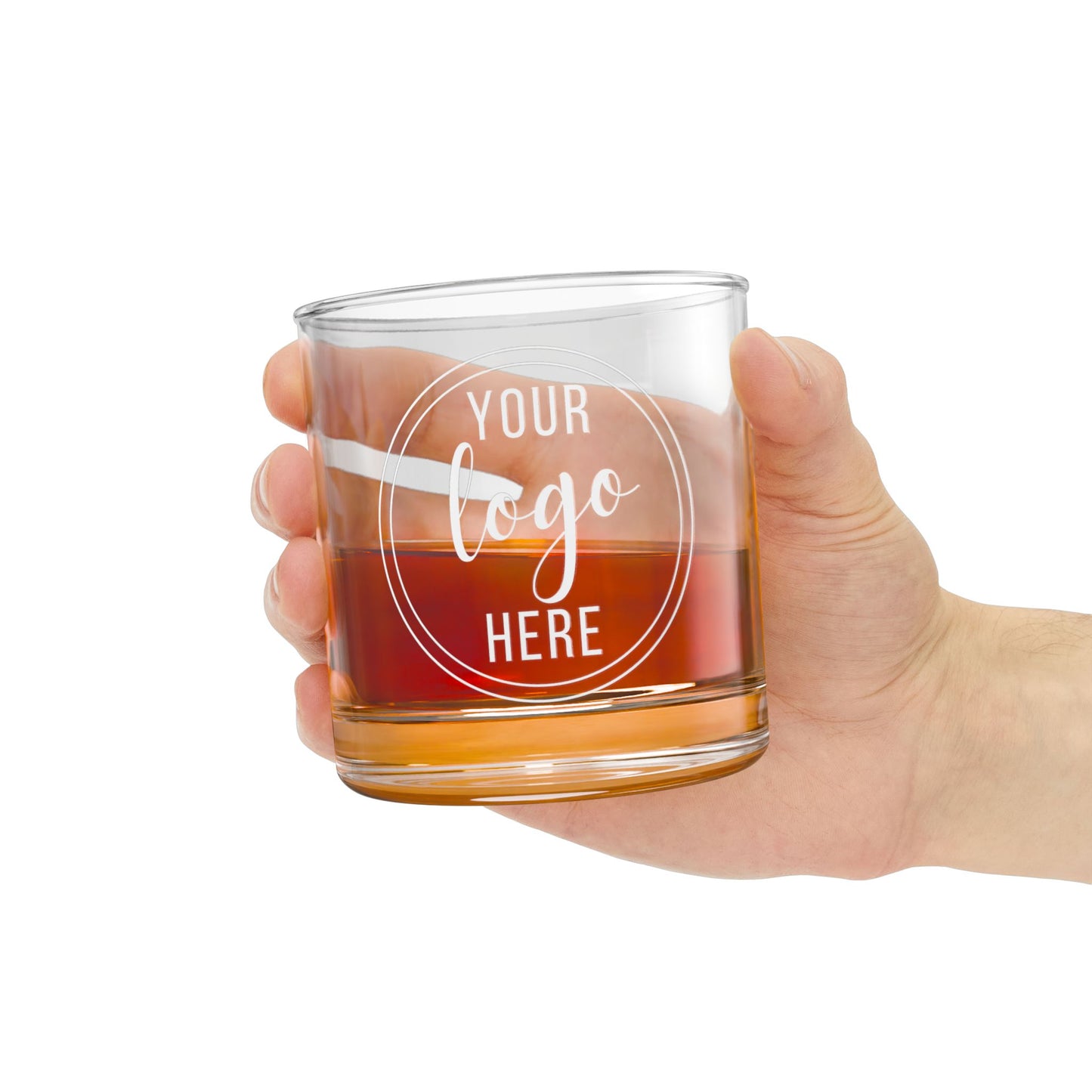 Custom Logo Whiskey Bar Glass, Corporate Gifts for Employees, Your Logo Here, Company Logo Gifts, Corporate Gifts with Logo Rocks Glass