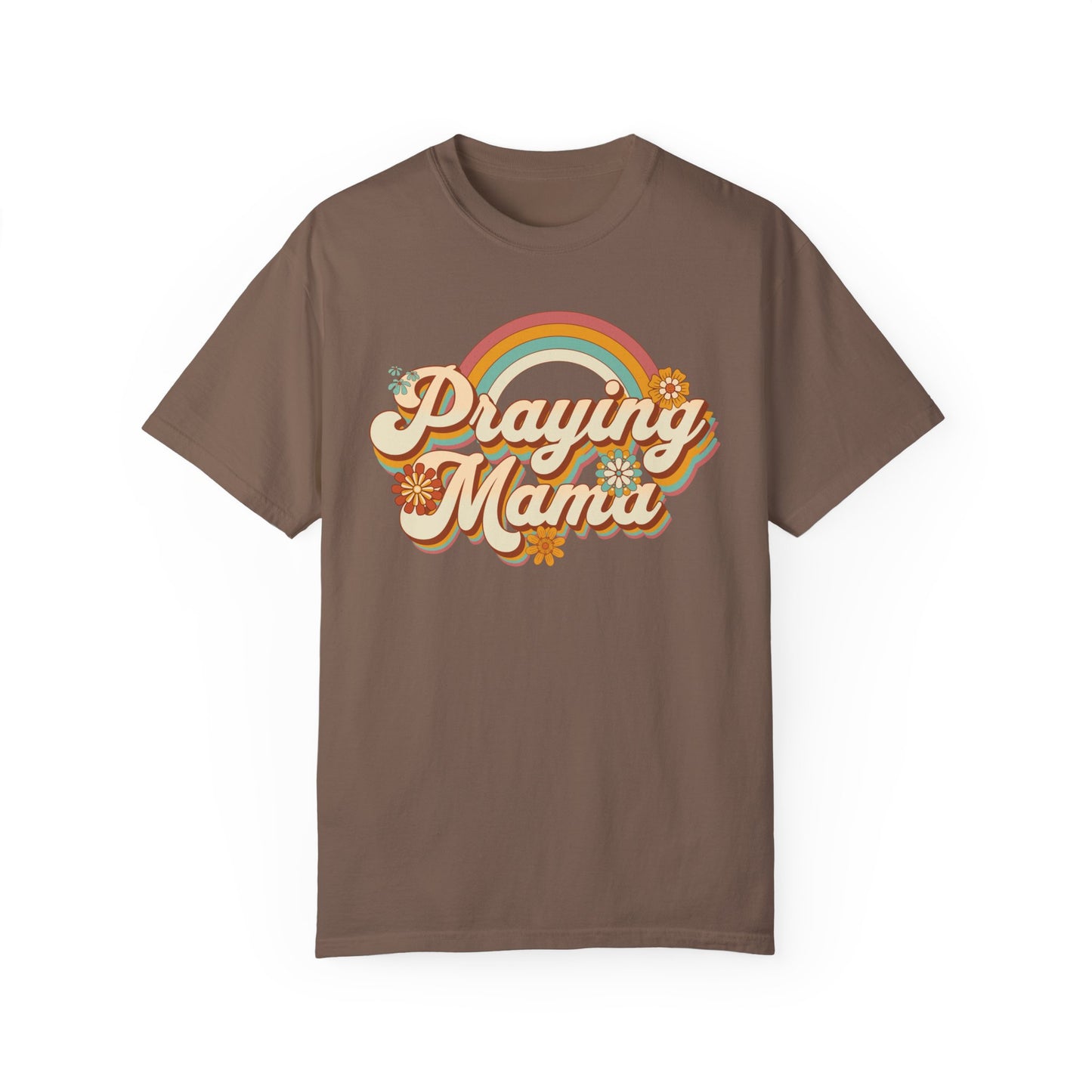 Retro Praying Mama Comfort Colors T-shirt