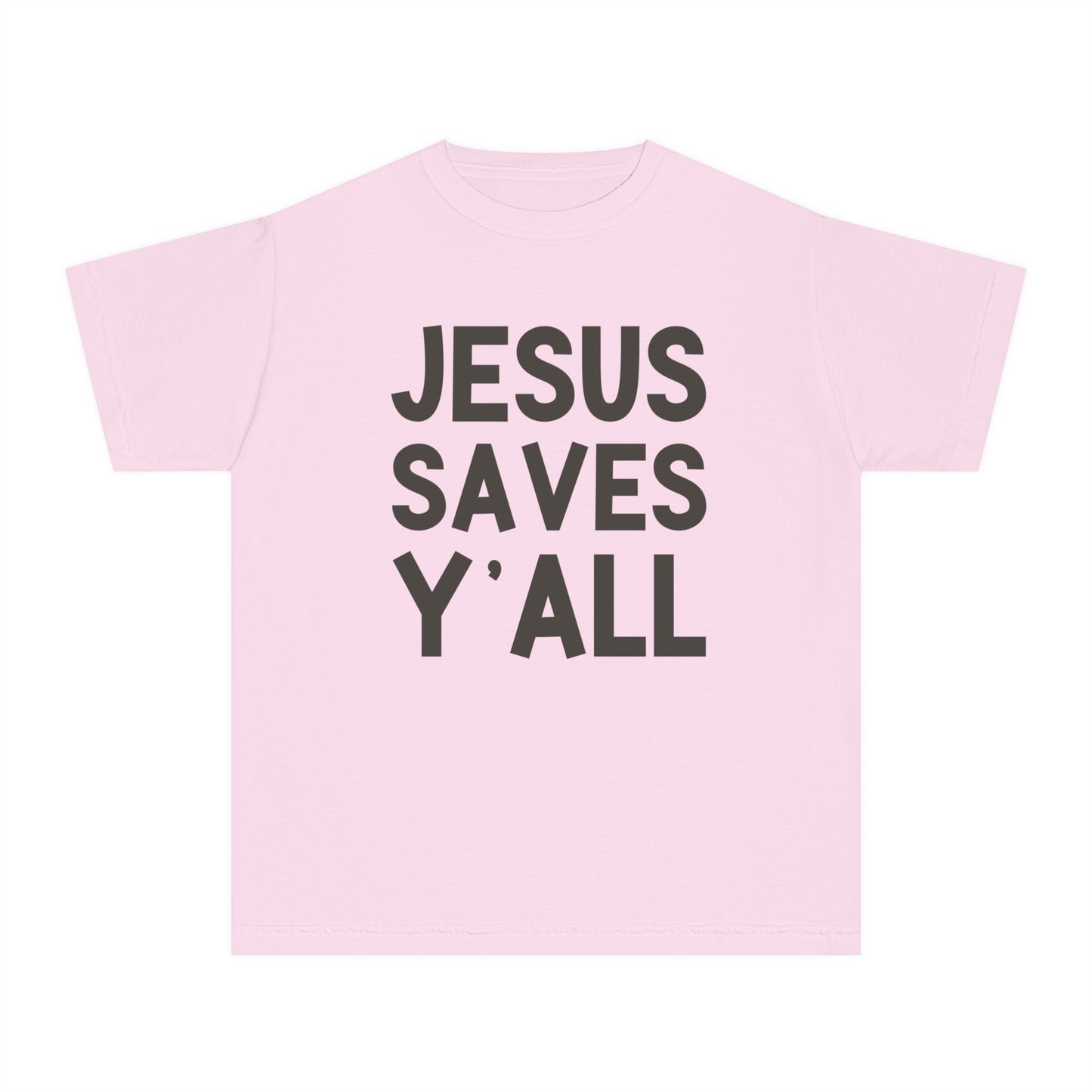 Jesus Saves Y'all - Youth T-Shirt