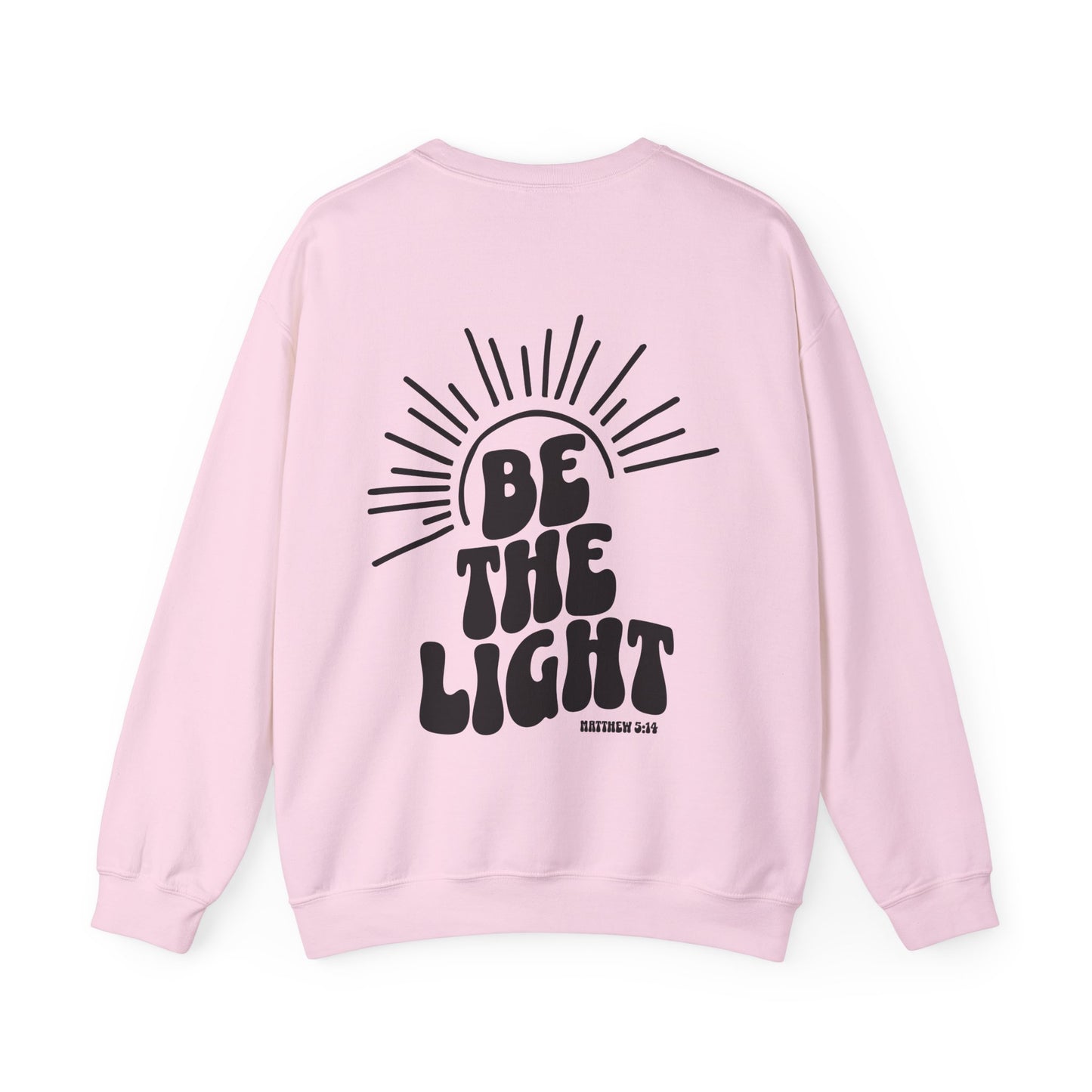 Retro Be The Light Crewneck Sweatshirt