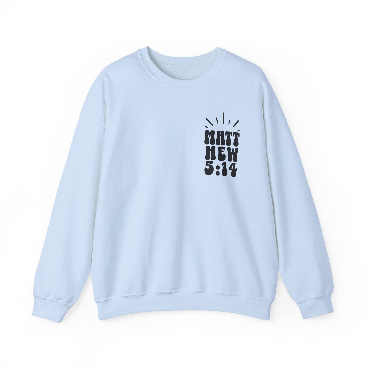 Retro Be The Light Crewneck Sweatshirt