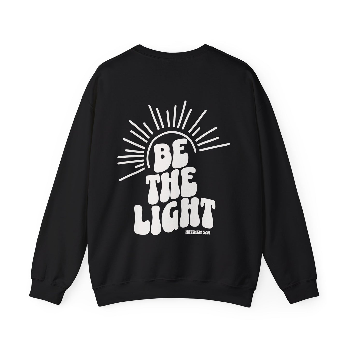 Retro Be The Light Crewneck Sweatshirt