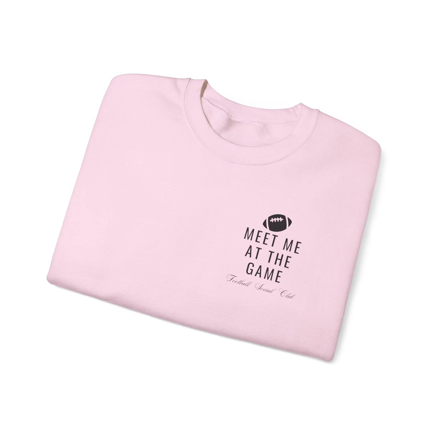 Meet Me At The Game Football Social Club Sweatshirt Printify