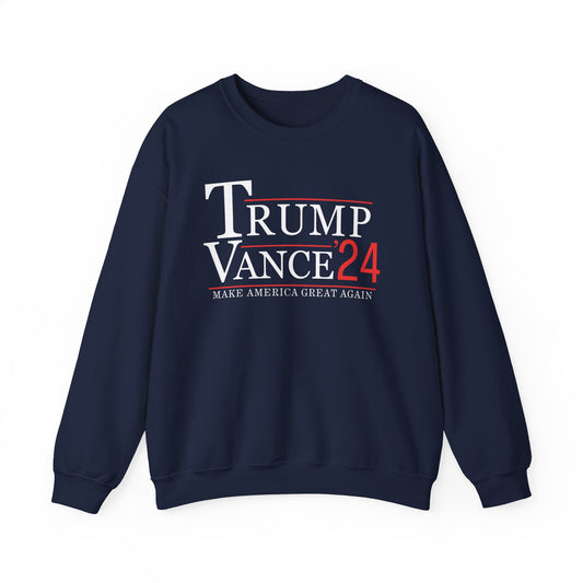 Trump-Vance 2024 Make America Great Again Political Crewneck Sweatshirt