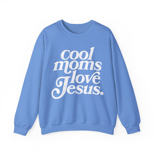 Cool Moms Love Jesus Sweatshirt