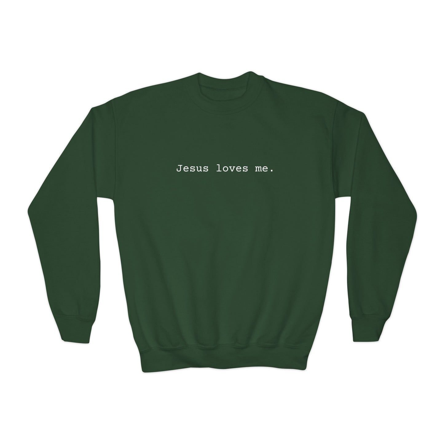 Jesus Loves Me Youth Sweatshirt