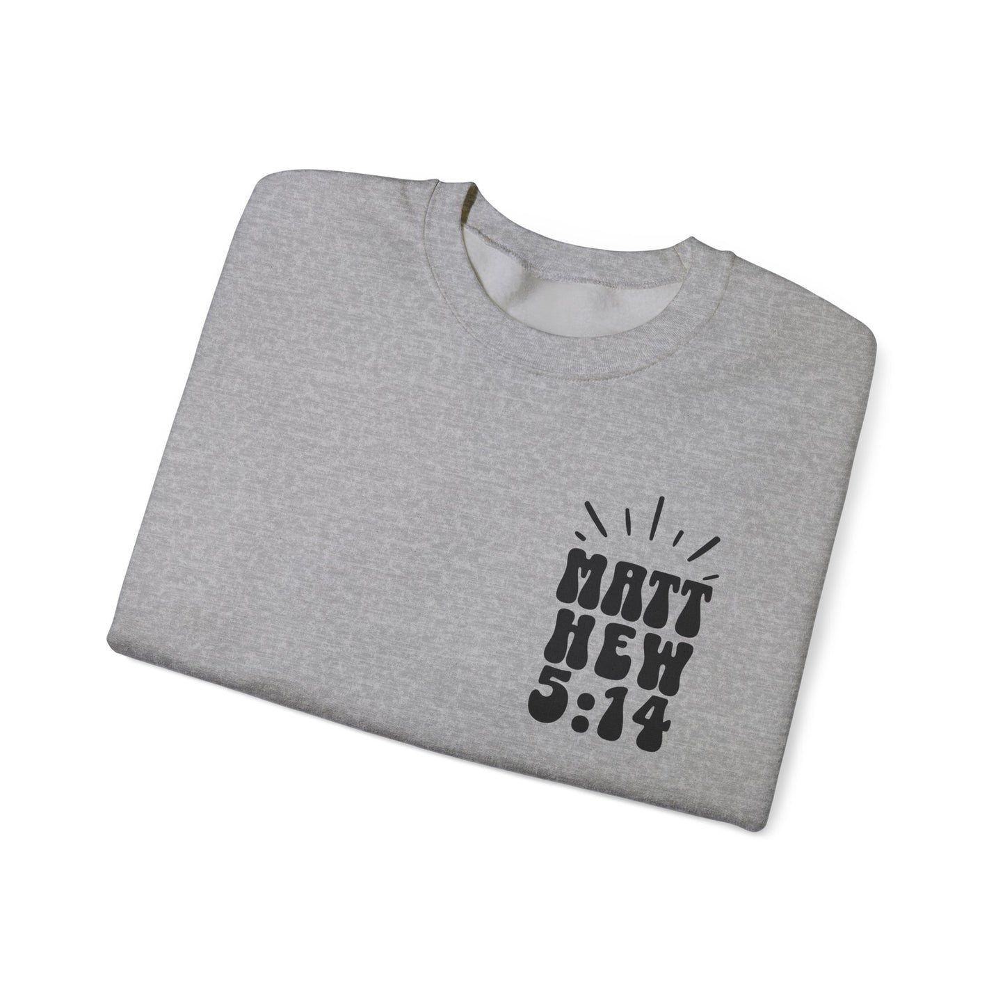 Retro Be The Light Crewneck Sweatshirt