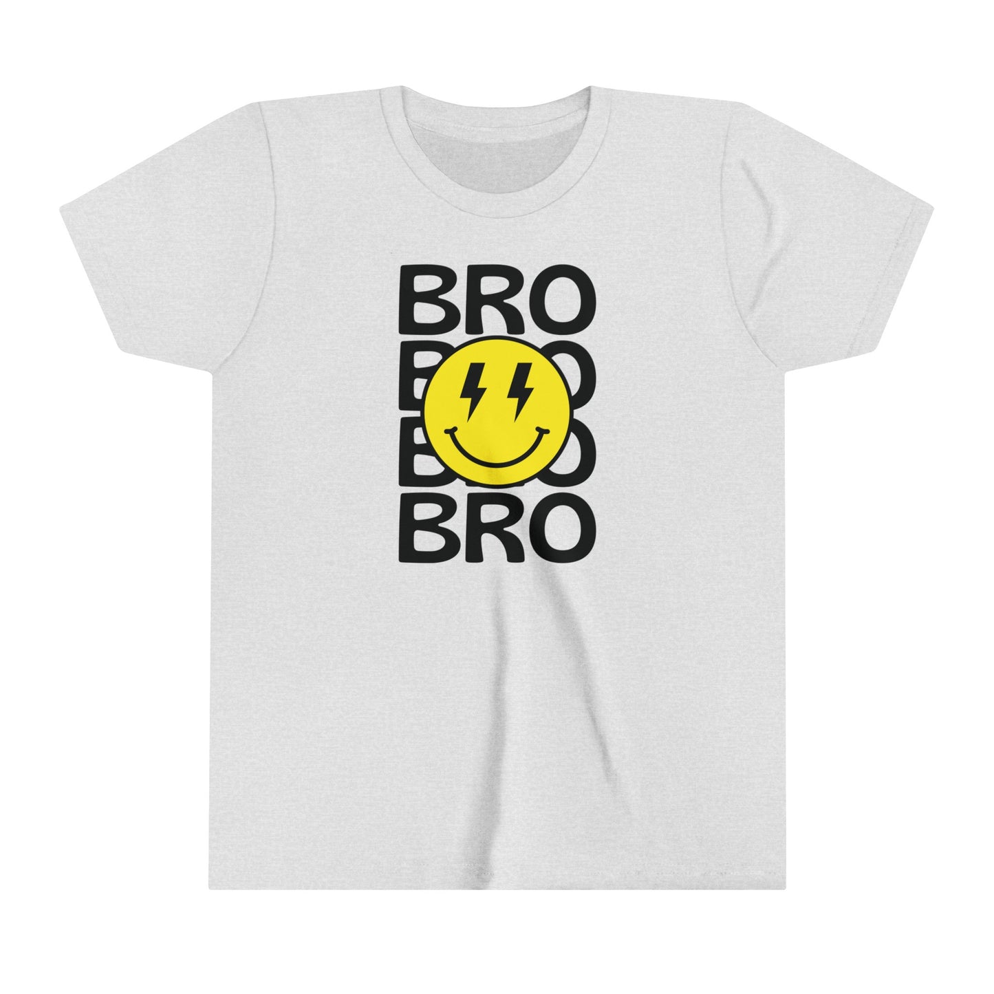 BRO Retro Graphic Smiley Face T-Shirt