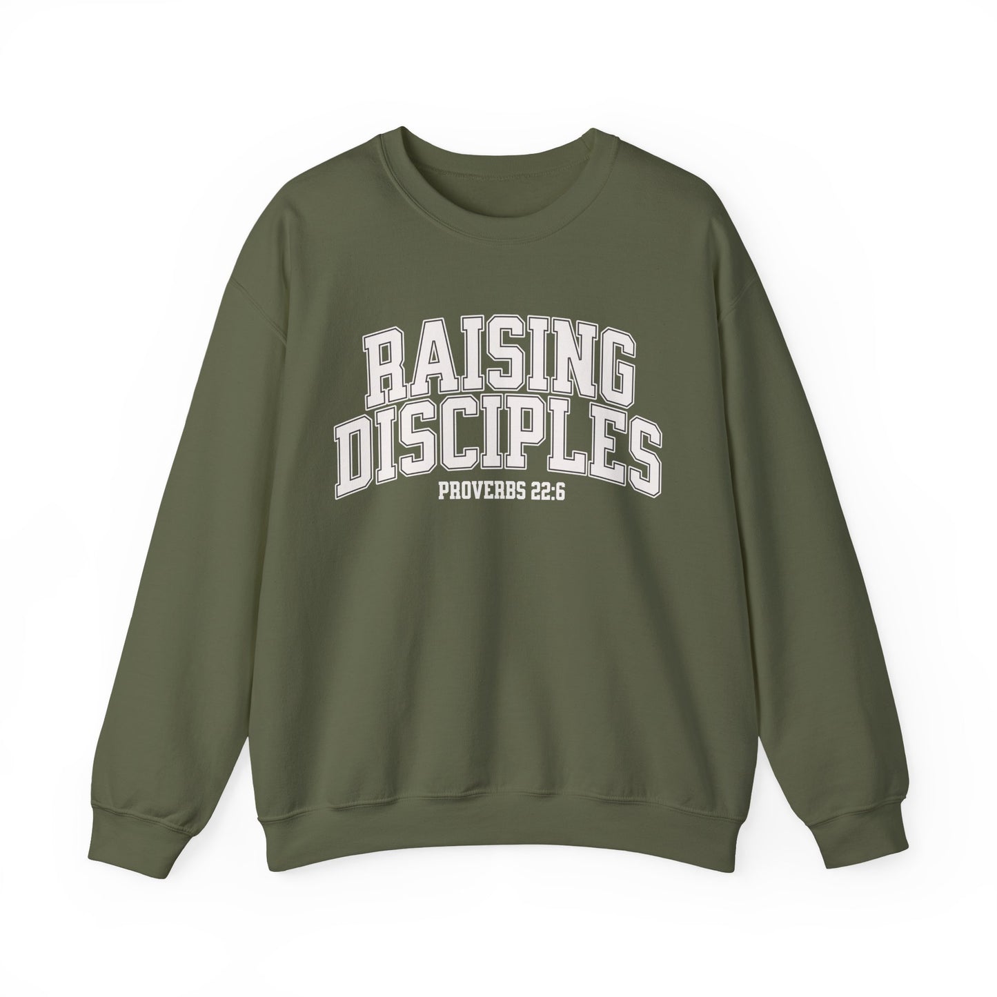 Raising Disciples - Mens - Varsity Crewneck Sweatshirt