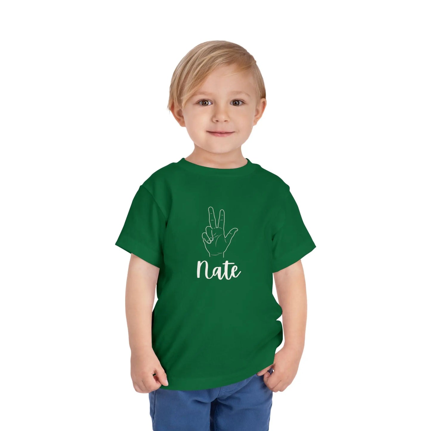 Custom Personalized Toddler Birthday Shirt Printify