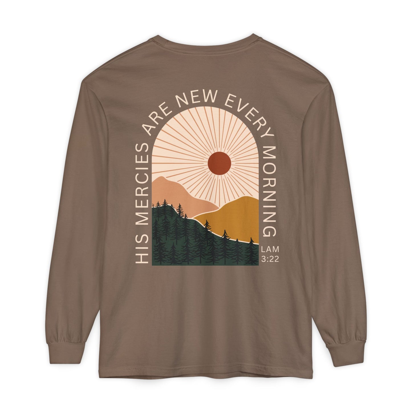 His Mercies Are New Every Morning Long Sleeve Shirt