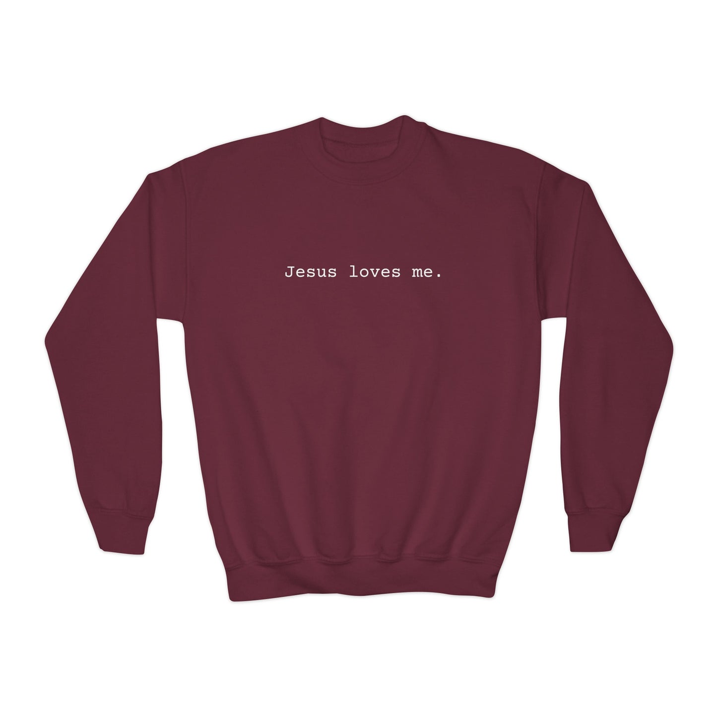 Jesus Loves Me Youth Sweatshirt