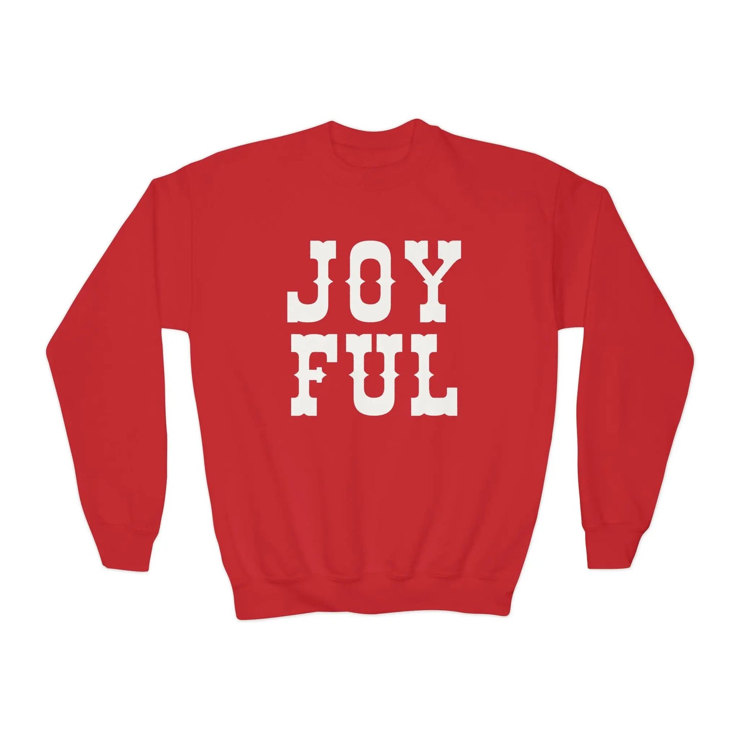 Joyful Youth Christmas Sweatshirt Printify