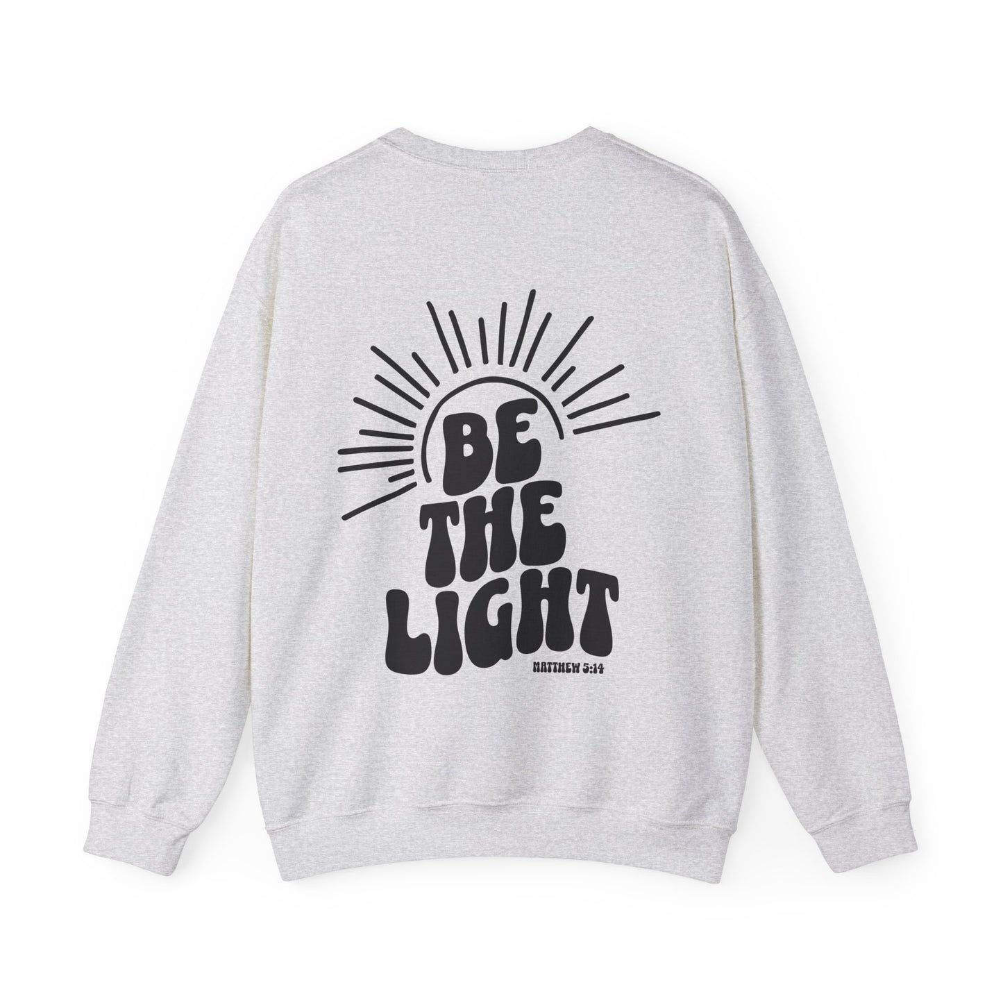 Retro Be The Light Crewneck Sweatshirt