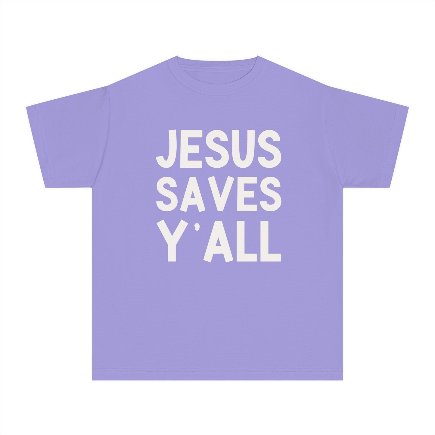 Jesus Saves Y'all - Youth T-Shirt