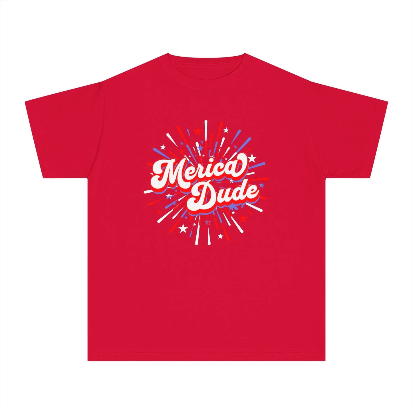 YOUTH Merica Dude Tee Printify