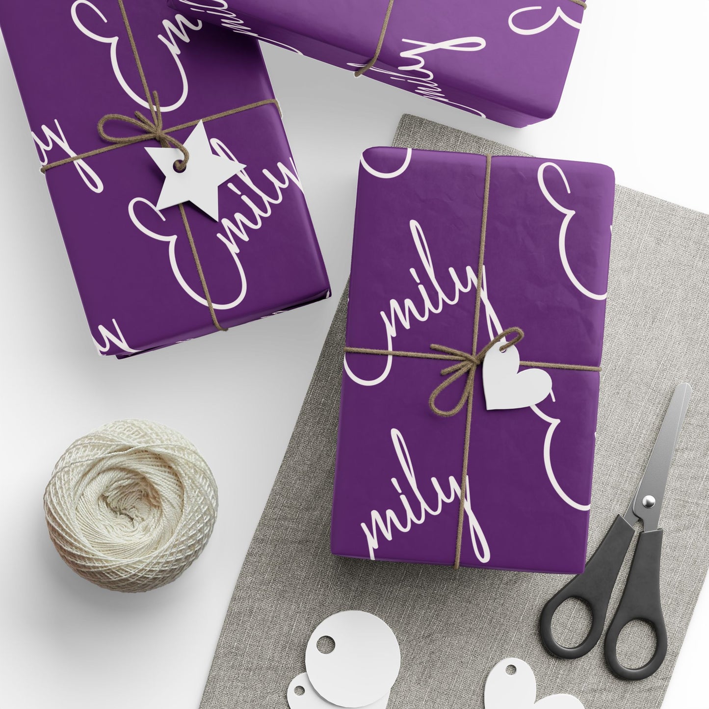 Wrapping Paper Roll - Personalized Name