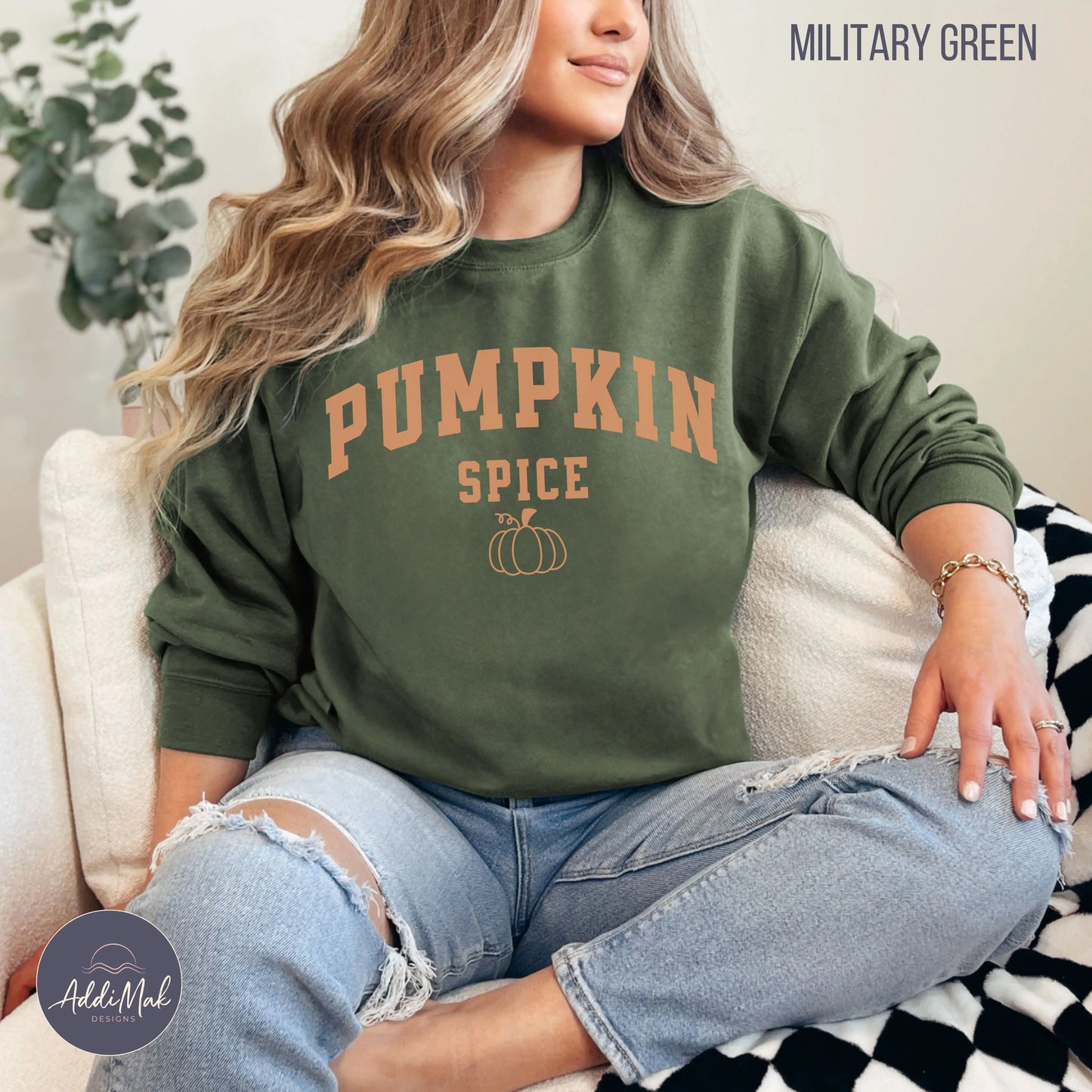 Pumpkin Spice Sweatshirt Printify