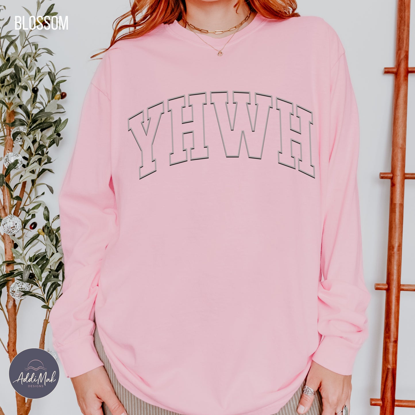 YHWH Yahweh Long Sleeve T-Shirt