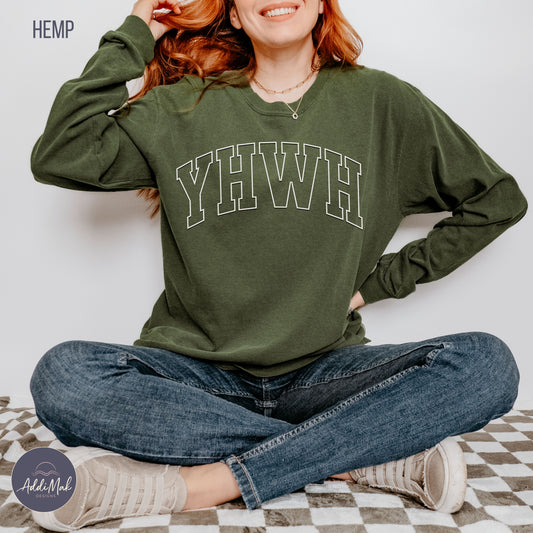 YHWH Yahweh Long Sleeve T-Shirt