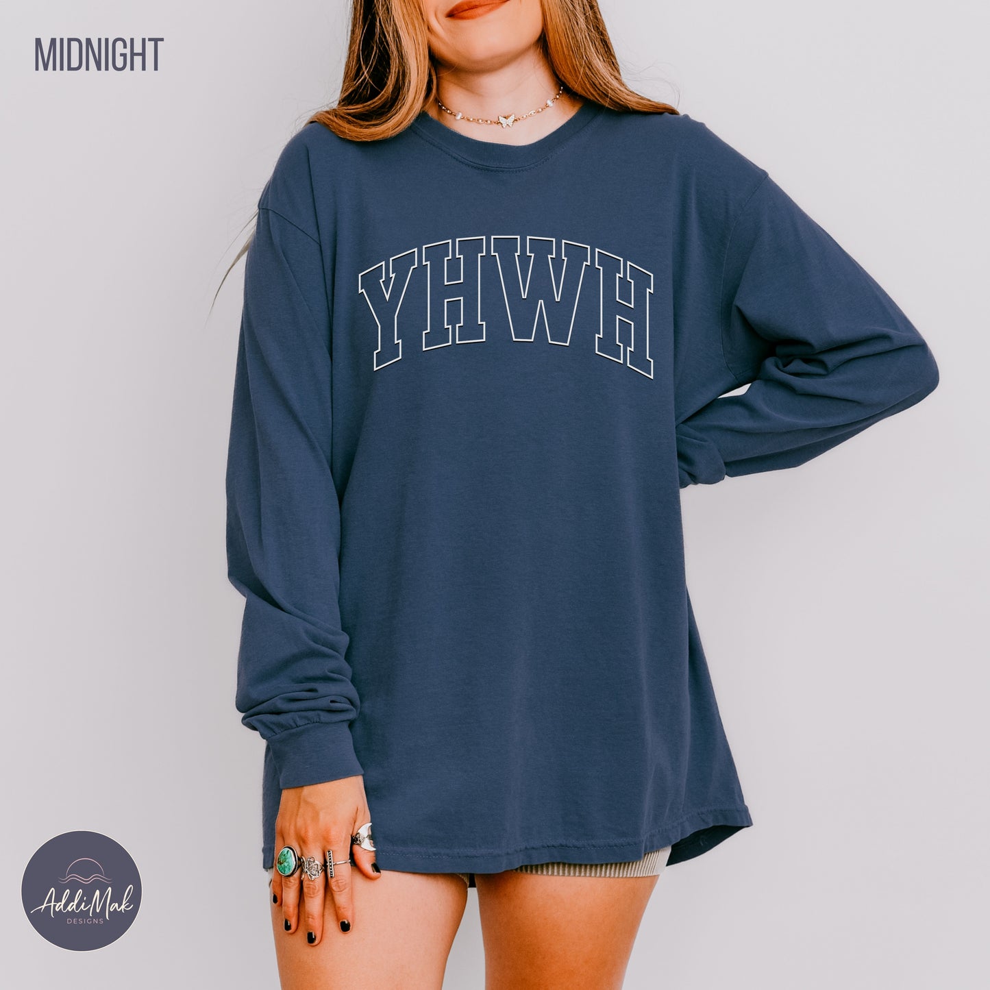 YHWH Yahweh Long Sleeve T-Shirt