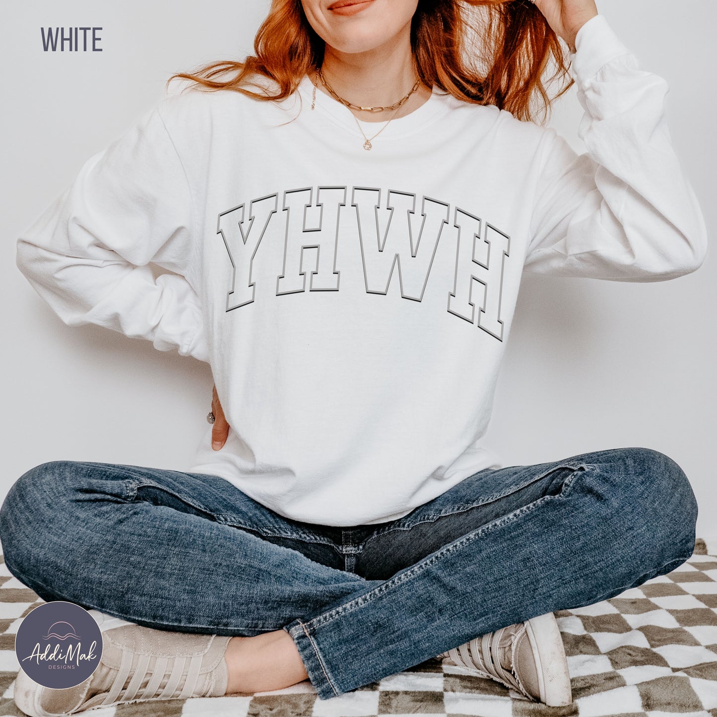YHWH Yahweh Long Sleeve T-Shirt