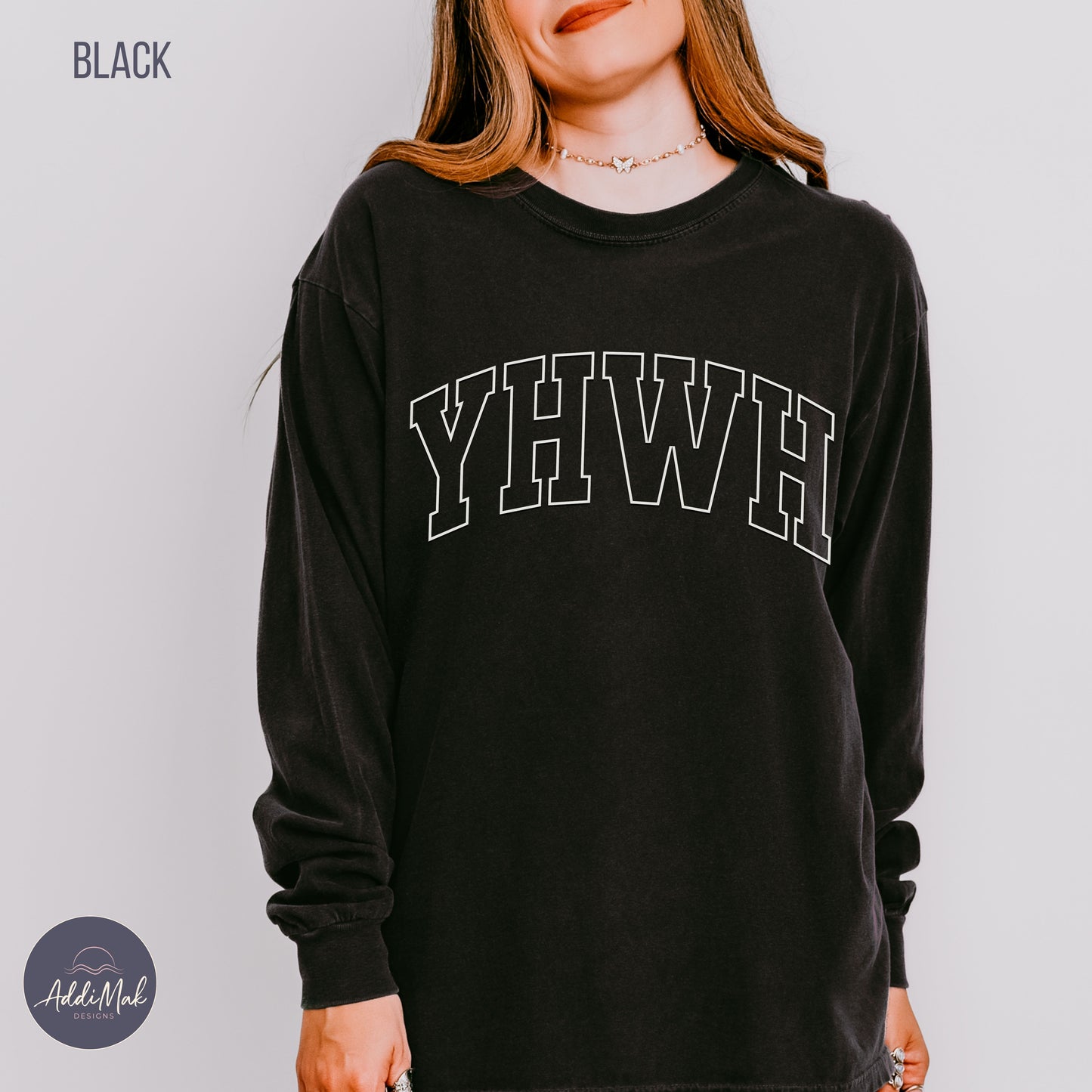YHWH Yahweh Long Sleeve T-Shirt