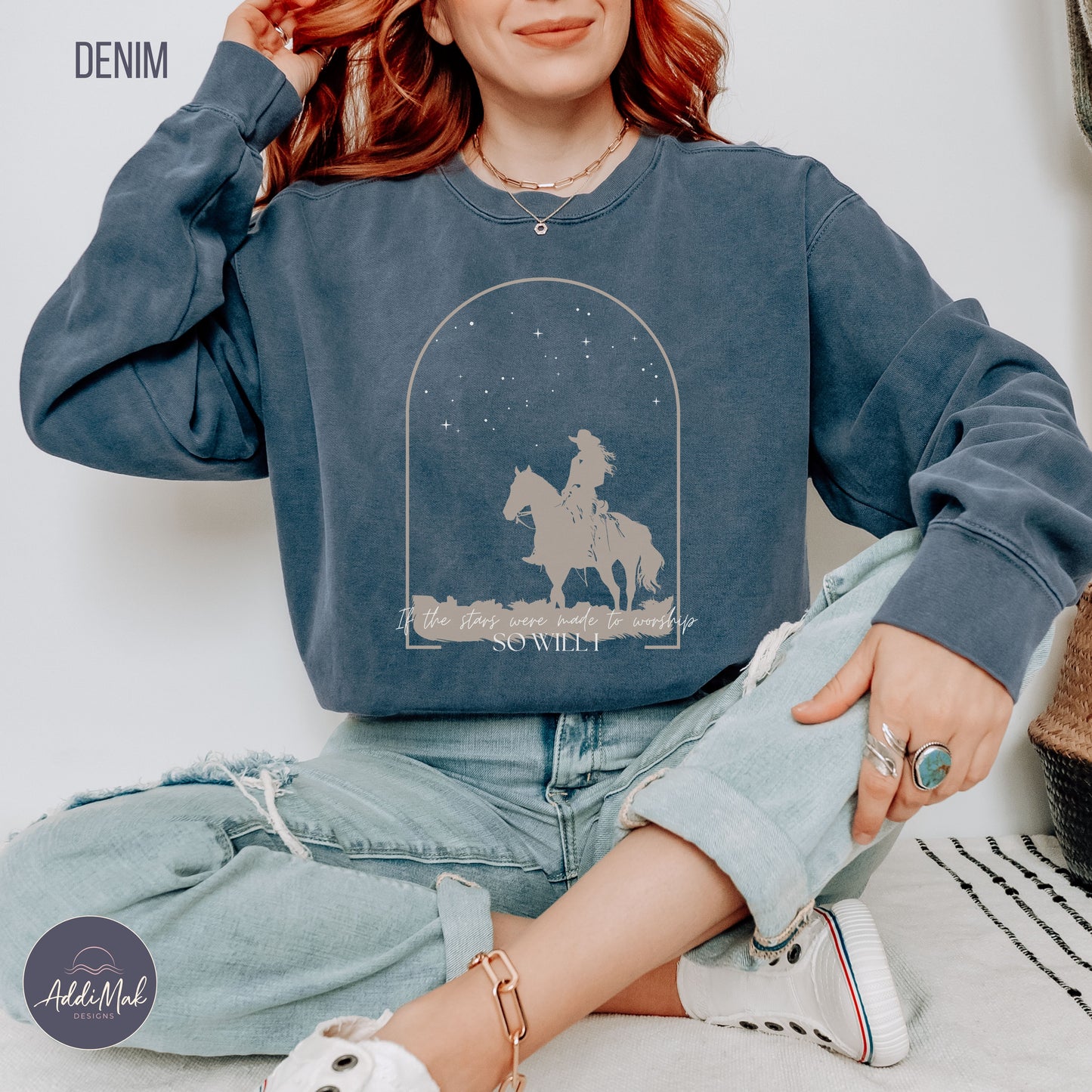 So Will I Western Sweatshirt